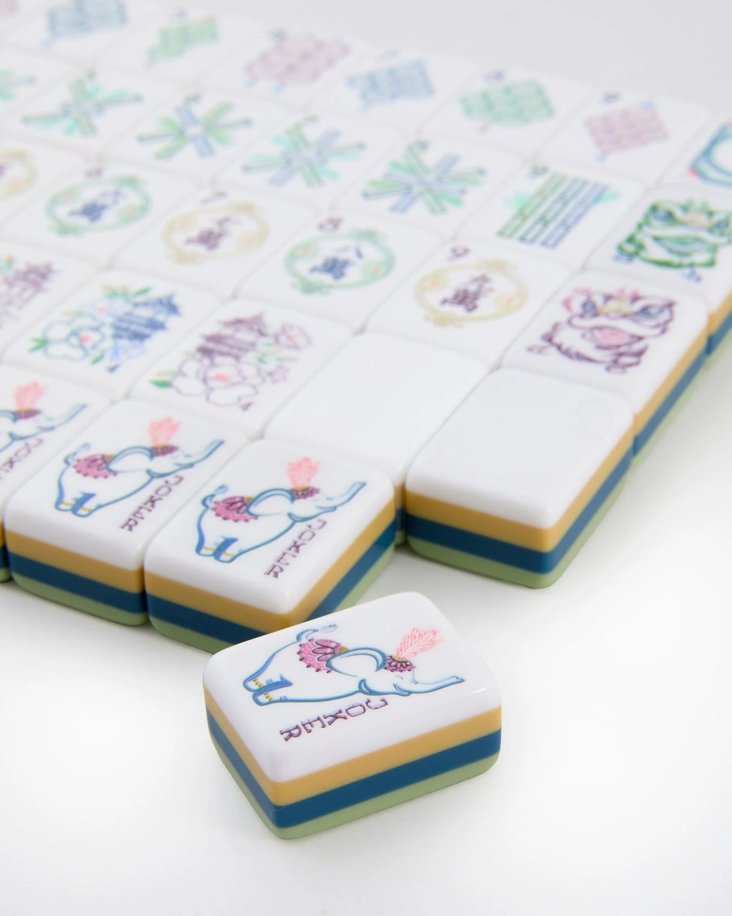 WILLOW MAHJONG TILES