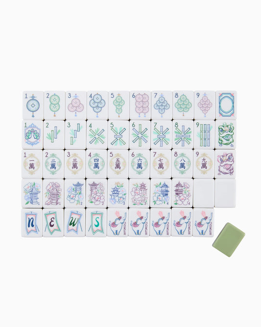 WILLOW MAHJONG TILES